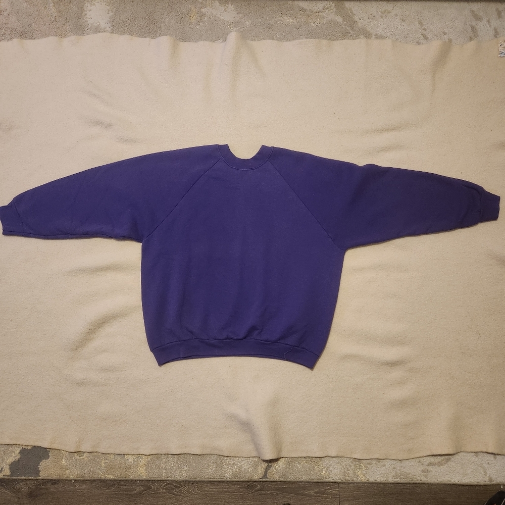 Vintage Purple Crewneck Sweatshirt